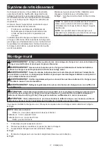 Предварительный просмотр 11 страницы Makita 0088381579117 Instruction Manual
