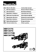 Makita 0088381604628 Instruction Manual предпросмотр