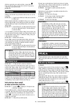 Preview for 53 page of Makita 0088381606486 Instruction Manual