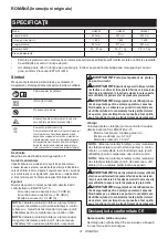 Preview for 21 page of Makita 0088381615860 Instruction Manual