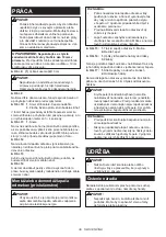 Preview for 39 page of Makita 0088381615860 Instruction Manual