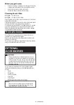 Preview for 13 page of Makita 0088381635868 Instruction Manual