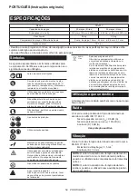 Preview for 59 page of Makita 0088381635868 Instruction Manual