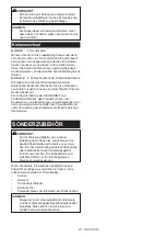 Preview for 23 page of Makita 0088381637763 Instruction Manual