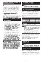 Preview for 29 page of Makita 0088381637763 Instruction Manual