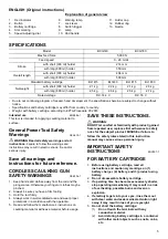 Preview for 5 page of Makita 0088381641357 Instruction Manual