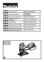 Preview for 1 page of Makita 0088381650939 Instruction Manual