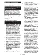 Preview for 19 page of Makita 0088381651080 Instruction Manual