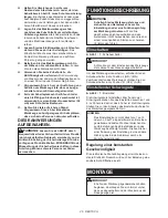 Preview for 25 page of Makita 0088381651080 Instruction Manual