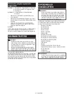 Preview for 32 page of Makita 0088381651080 Instruction Manual