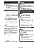 Preview for 36 page of Makita 0088381651080 Instruction Manual