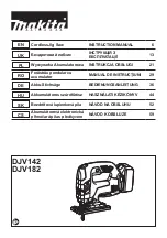 Preview for 1 page of Makita 0088381651882 Instruction Manual