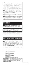 Preview for 28 page of Makita 0088381661249 Instruction Manual