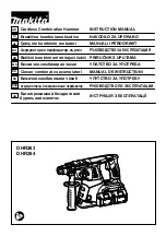 Makita 0088381663618 Instruction Manual предпросмотр