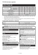 Preview for 17 page of Makita 0088381679374 Instruction Manual