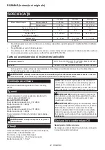 Preview for 24 page of Makita 0088381679374 Instruction Manual