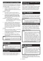 Preview for 28 page of Makita 0088381679374 Instruction Manual