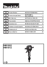 Preview for 1 page of Makita 0088381693349 Instruction Manual