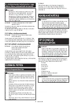 Preview for 21 page of Makita 0088381693349 Instruction Manual