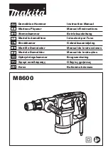 Preview for 1 page of Makita 0088381696784 Instruction Manual