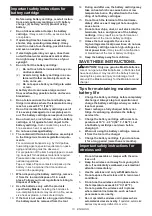 Preview for 13 page of Makita 0088381720038 Instruction Manual