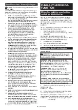 Preview for 48 page of Makita 0088381720038 Instruction Manual