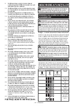 Предварительный просмотр 127 страницы Makita 0088381722087 Instruction Manual