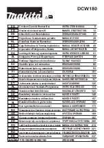 Makita 0088381726412 Instruction Manual preview