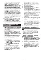 Preview for 88 page of Makita 0088381726412 Instruction Manual