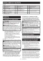 Preview for 185 page of Makita 0088381726412 Instruction Manual