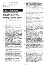 Preview for 7 page of Makita 0088381728607 Instruction Manual