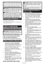 Preview for 5 page of Makita 0088381730006 Instruction Manual