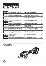 Предварительный просмотр 1 страницы Makita 0088381731928 Instruction Manual