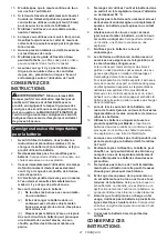 Предварительный просмотр 21 страницы Makita 0088381731928 Instruction Manual