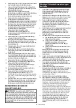 Предварительный просмотр 32 страницы Makita 0088381731928 Instruction Manual