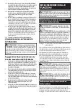 Предварительный просмотр 44 страницы Makita 0088381731928 Instruction Manual