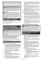 Preview for 5 page of Makita 0088381735841 Instruction Manual