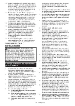 Предварительный просмотр 24 страницы Makita 0088381737630 Instruction Manual