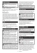 Preview for 27 page of Makita 0088381737630 Instruction Manual