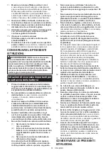 Preview for 51 page of Makita 0088381737630 Instruction Manual