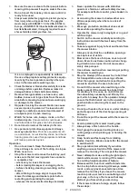 Preview for 11 page of Makita 0088381742184 Instruction Manual