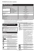 Preview for 21 page of Makita 0088381742184 Instruction Manual