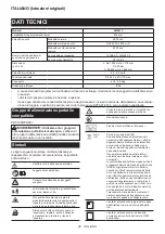 Preview for 48 page of Makita 0088381742184 Instruction Manual