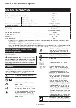 Preview for 75 page of Makita 0088381742184 Instruction Manual