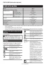 Preview for 89 page of Makita 0088381742184 Instruction Manual