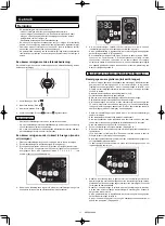 Предварительный просмотр 210 страницы Makita 0088381747769 Instruction Manual