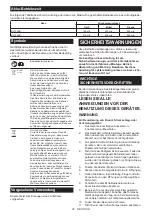 Preview for 20 page of Makita 0088381748889 Instruction Manual