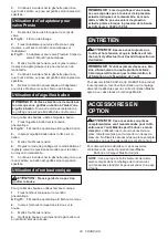 Preview for 20 page of Makita 0088381748926 Instruction Manual