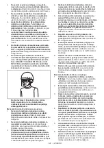 Preview for 122 page of Makita 0088381748926 Instruction Manual