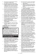 Preview for 54 page of Makita 0088381749152 Instruction Manual